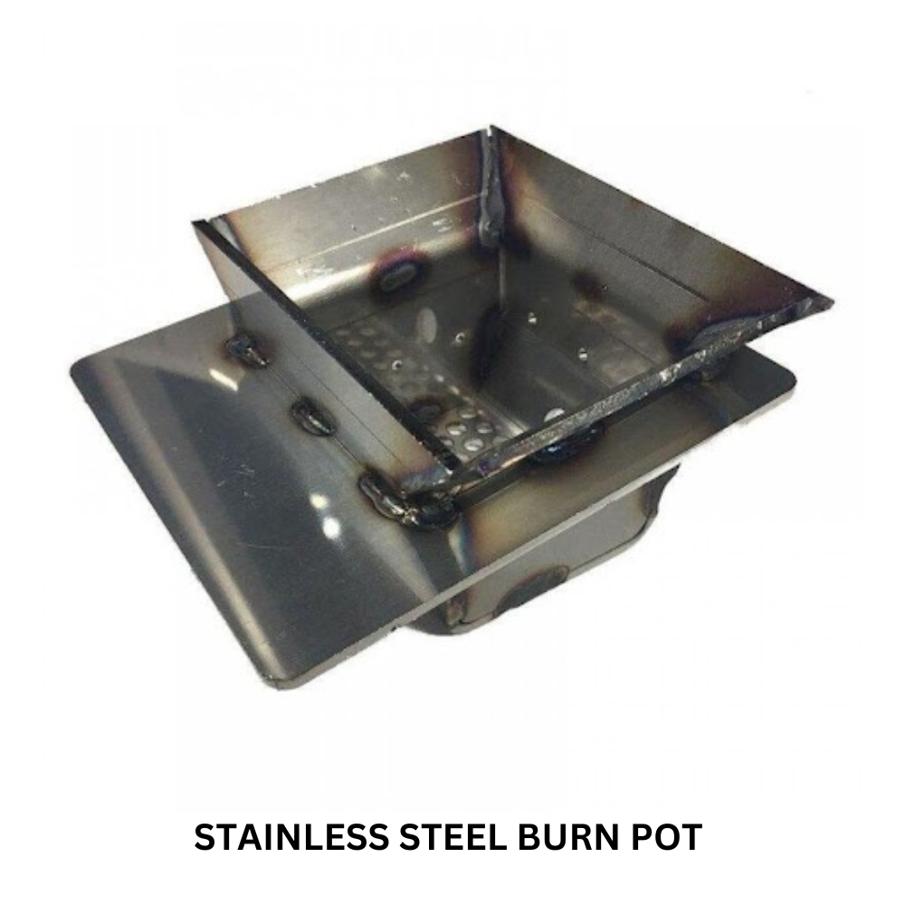 Stainless Steel Burn Pot